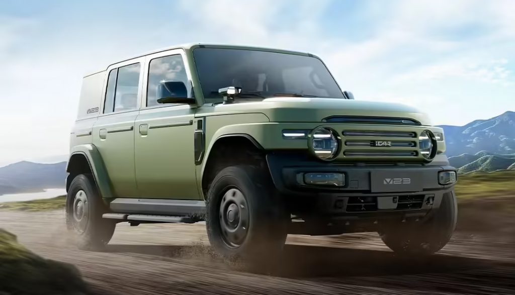 Chery iCar V23 Ediția Retro se lansează în iunie, pe fondul planurilor de expansiune globală