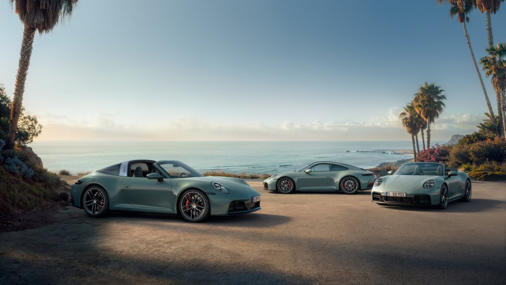 Porsche prezintă 3 noi modele de 911 Carrera 4S
