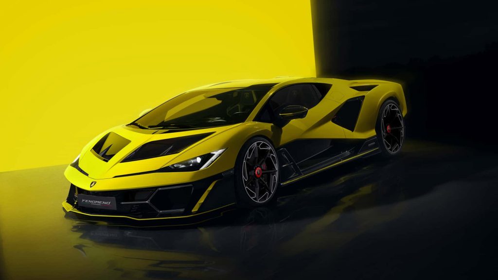 Lamborghini a prezentat hypercarul Fenomeno