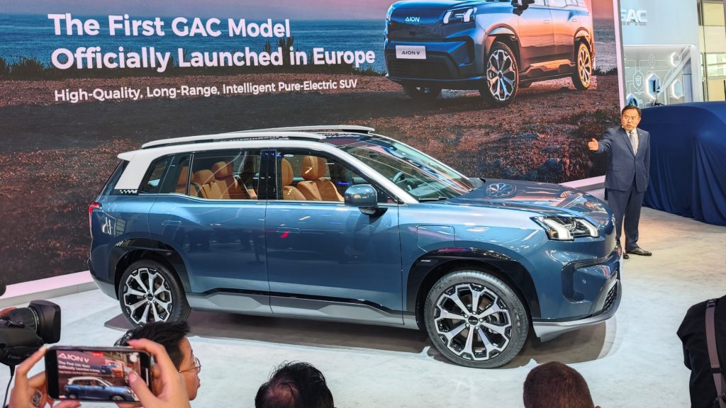 GAC Aion V, lansat în Europa cu un preț de 42.210 USD