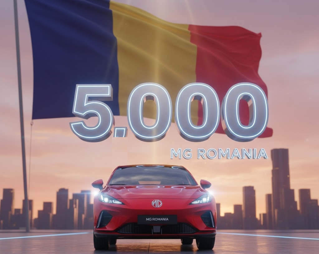 EXCLUSIV: MG România Depășește Pragul de 5.000 de Unități Vândute de la Lansare – Un Succes Electrificat (și Nu Numai)!