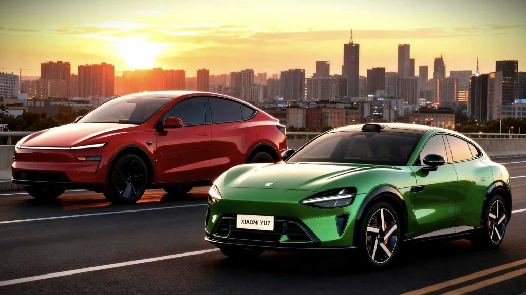 Xiaomi YU7 Depășește Tesla Model Y în Vânzările din China în Octombrie, cu 33.662 de Unități