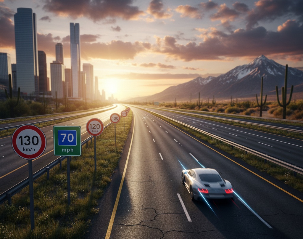 Viteză și Reguli: O Analiză a Limitelor de Viteză pe Autostrăzile Lumii
