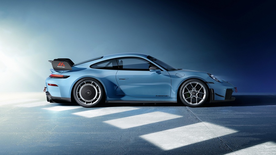 Porsche 911 GT3 (992.2) devine un monstru pe circuit cu Kit-ul Manthey