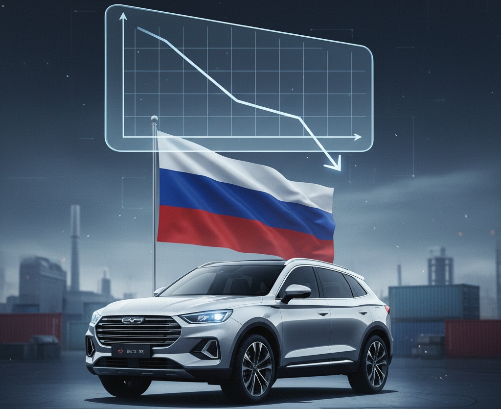 Exporturile auto chinezești către Rusia se prăbușesc cu 58% pe fondul înăspririi politicilor și a răcirii pieței