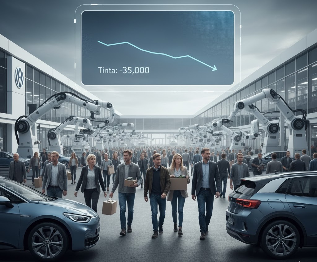 Restructurare Masivă la VW: au fost semnate acorduri de concediere cu 25.000 de angajați, se vizează 35.000 de Plecări