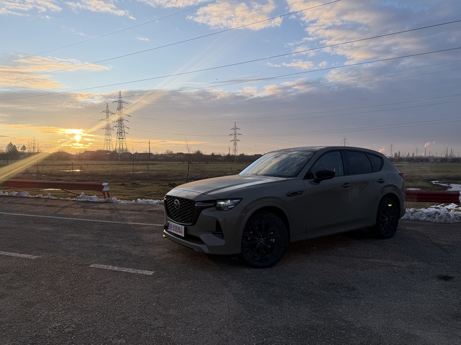 TEST DRIVE: Mazda CX-60 PHEV 2026 – Rafinament dus la nivelul următor în versiunea Homura Plus