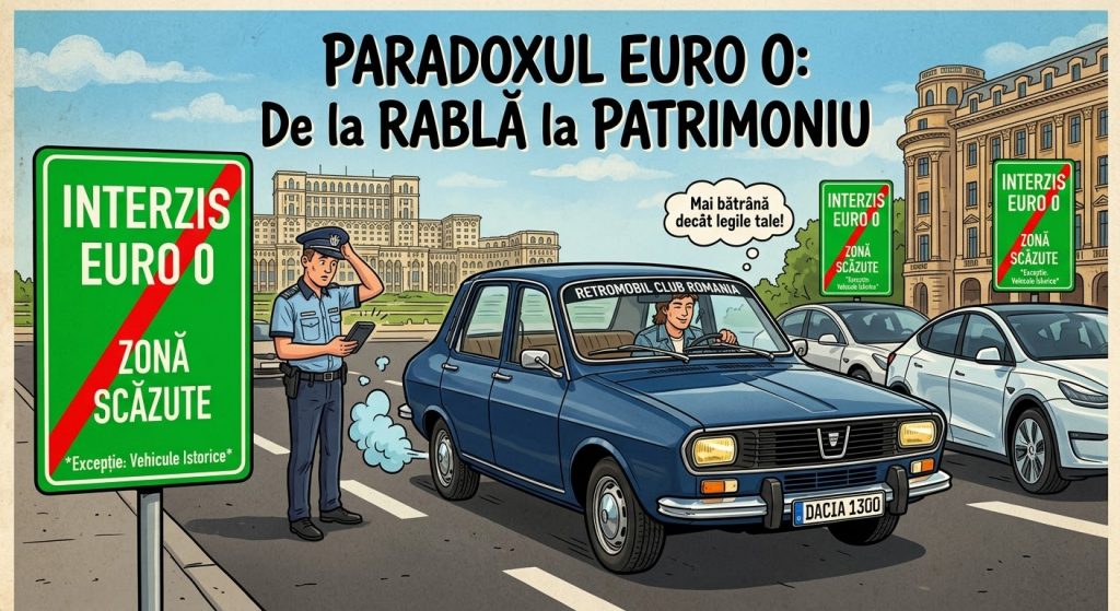 Marea Cruciadă împotriva lui Euro 0: Cum salvăm planeta interzicând mașinile care oricum devin exponate de muzeu